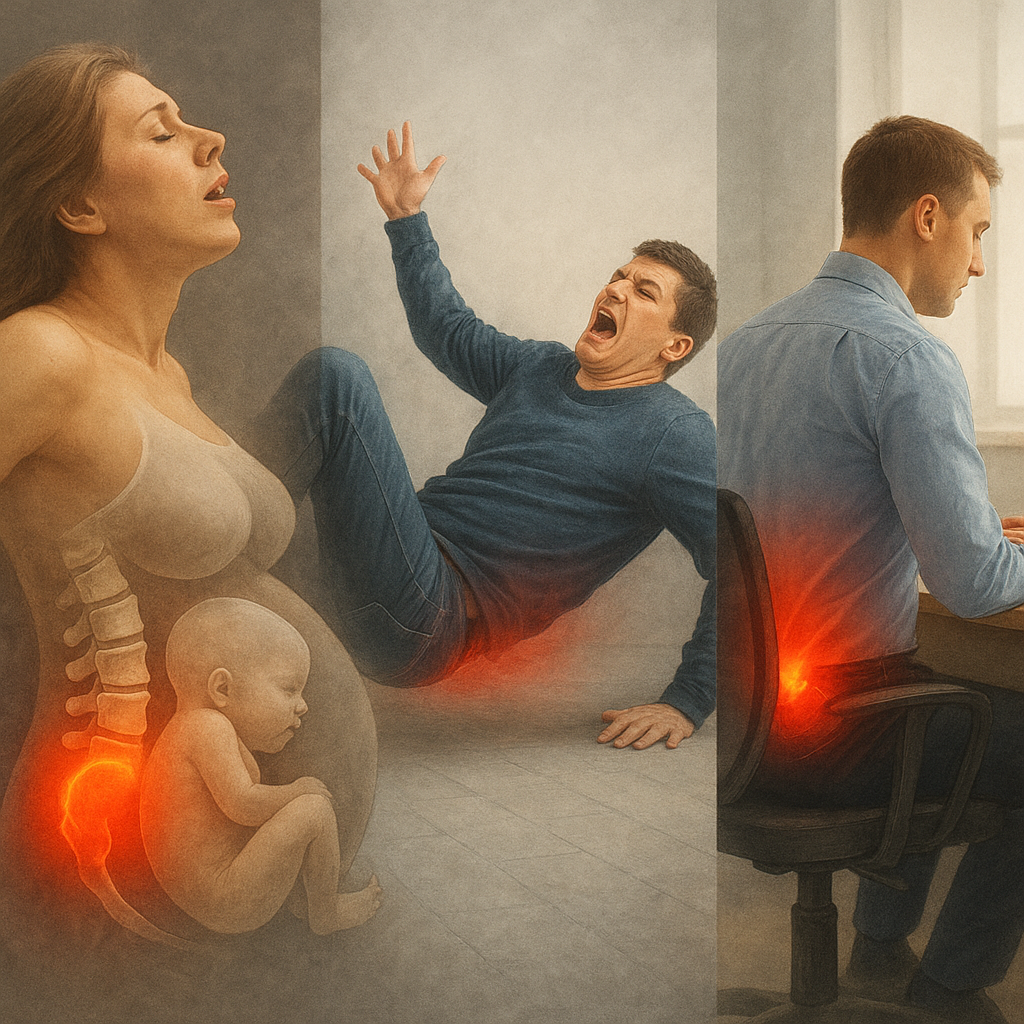 درد دنبالچه 3 درد دنبالچه درمان و تشخیص