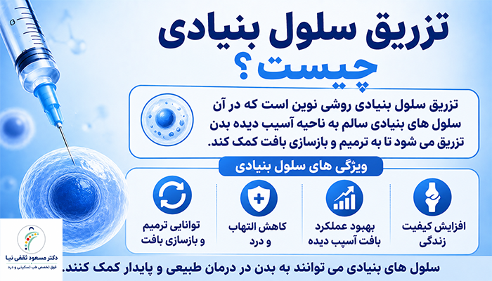 تزریق سلول بنیادی چیست؟