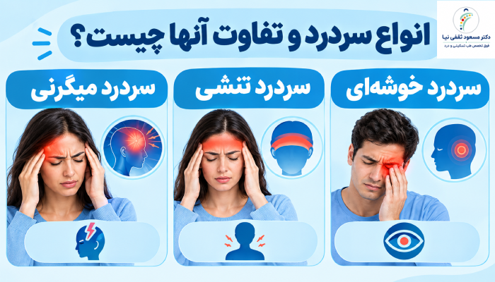 انواع سردرد