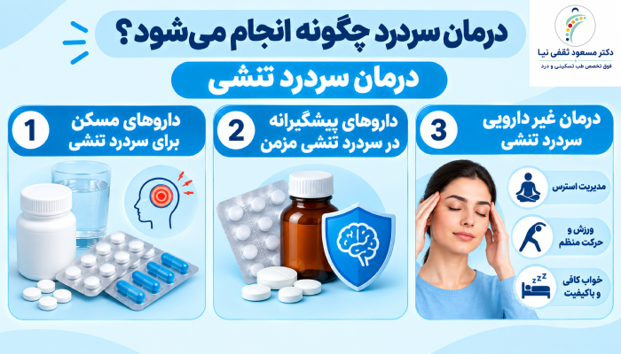 درمان سردرد تنشی